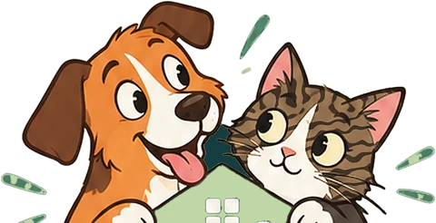 El perro y el gato de Huellas a Casa